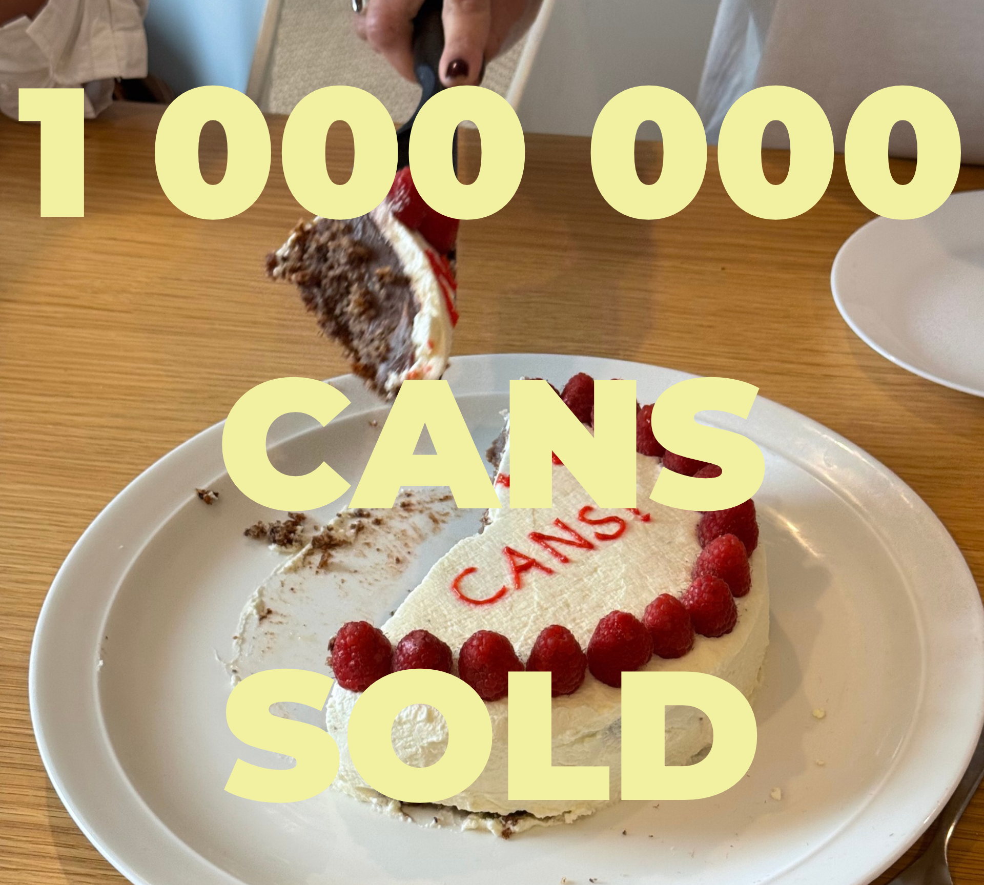 1 MILLION CANS!