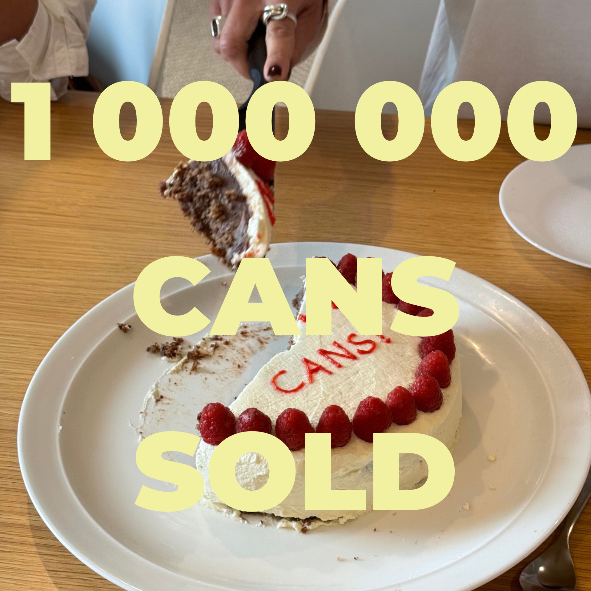 1 MILLION CANS!